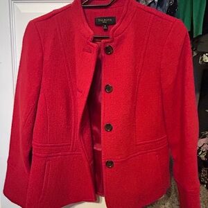 Talbots Women's Red Wool Jacket